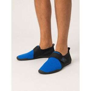 NWT Reel Legends Blue Fish Water Shoes Black Blue Mesh Aqua Socks Mens US 9 NEW